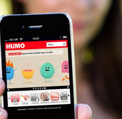 Humo mobile site